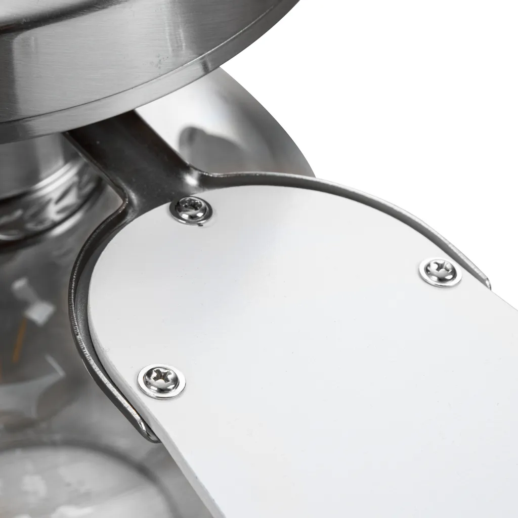 Nino Leuchten Deckenventilator FRANCO 4 MDF-Blätter, Vertstellbar, 68050101 - Image 4