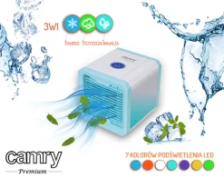 Adler 3 In 1 Luftkühler, Luftreiniger Und Befeuchter 3 Speed Ventilator Klimagerät