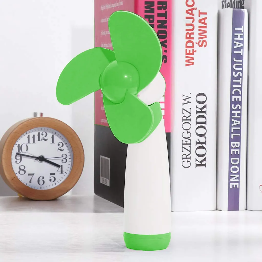 Handventilator Batterie Mini Ventilator Der Weichschaum-Blades Lüfter - Image 9