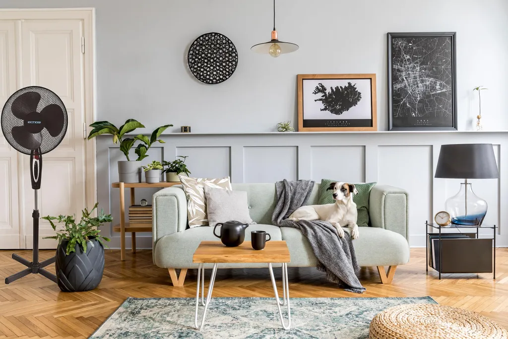 Echos Standventilator | Oszilierender Ventilator | Windmaschine | 40 Watt | 41 Cm Ø - Image 8