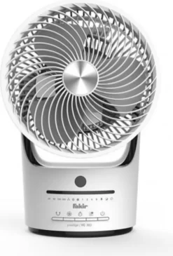 Fakir Prestige TVC 360 Tischventilator Extra Leise Mit Fernbedienung 3 Stufen