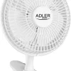 Adler 2 In 1 Tischventilator | Standventilator | Clipventilator | Ø15 Cm | 2 Laufgeschwindigkeiten | 30 Watt