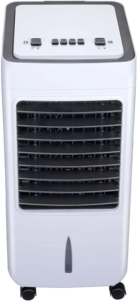 JUNG DAY Mobiles Klimagerät Mit Wasserkühlung Grau/weiss, Mobile Klimaanlage Leise, Kühlender Ventilator Mobil - Image 2