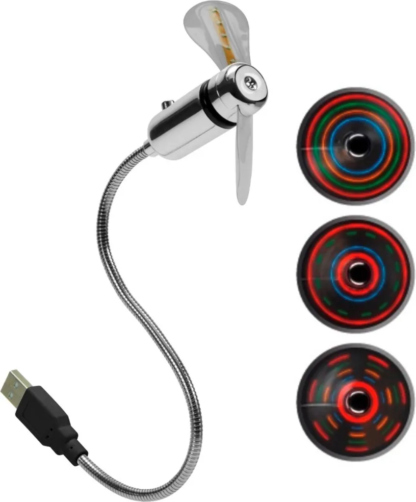 SPEEDLINK AERO LED USB Fan, Multicolour - Image 4