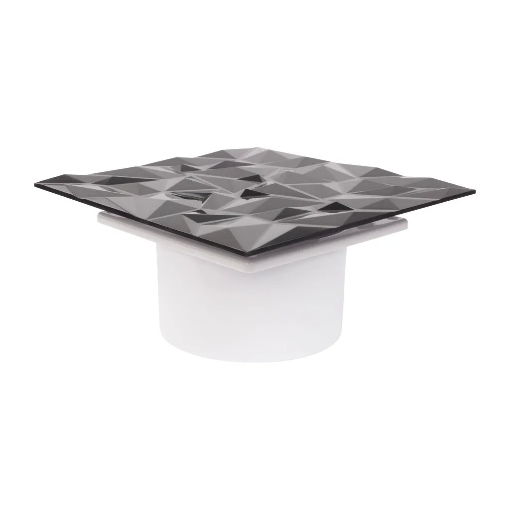 Badlüfter Wohnraumlüfter Badventilator Lüfter Bad Ventilator Badezimmer Wandlüfter Rückstauklappe Belüftung Abluft Zuluft Diamant Panel Anthrazit Ø 100 Mm Standard – Bild 5