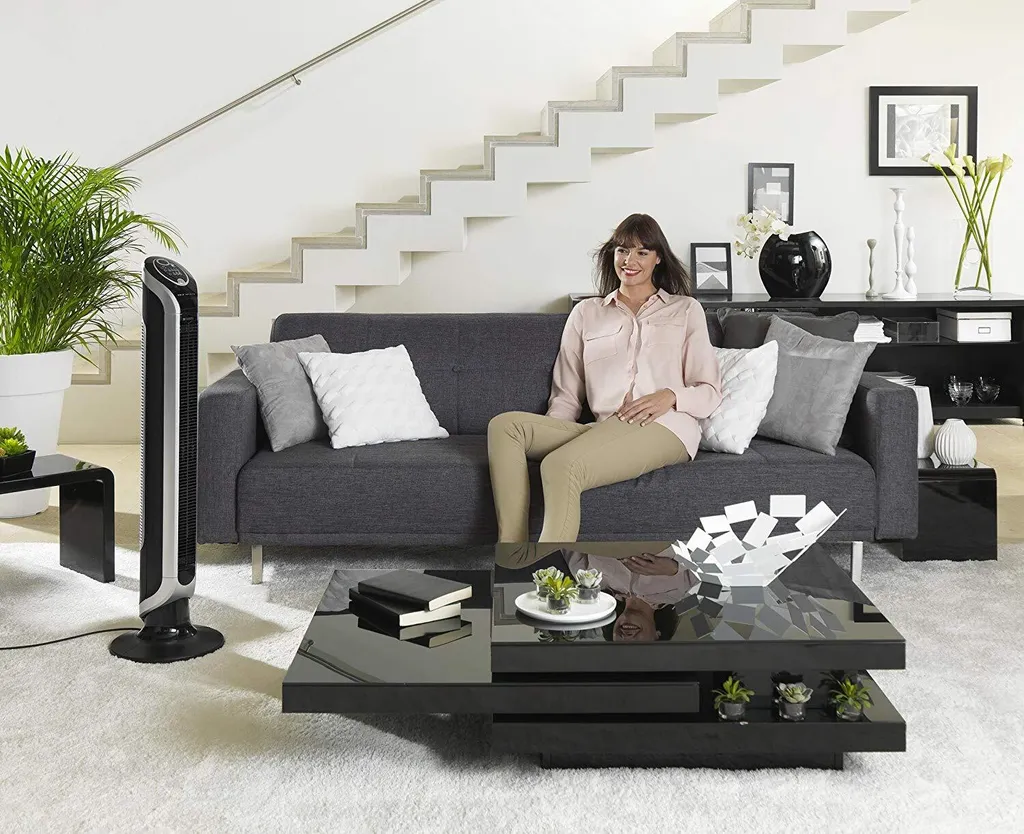 Rowenta VU 6670 F0 Turmventilator Schwarz/silber - Image 17