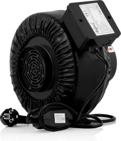 Zelsius Elektrischer Rohrlüfter 345 M³/h Grow Tent | Ø 100 Mm | Radialventilator