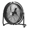 Bodenventilator 100 W | Ø 50cm | 3 Stufen| Aus Verchromten Metall | IP44