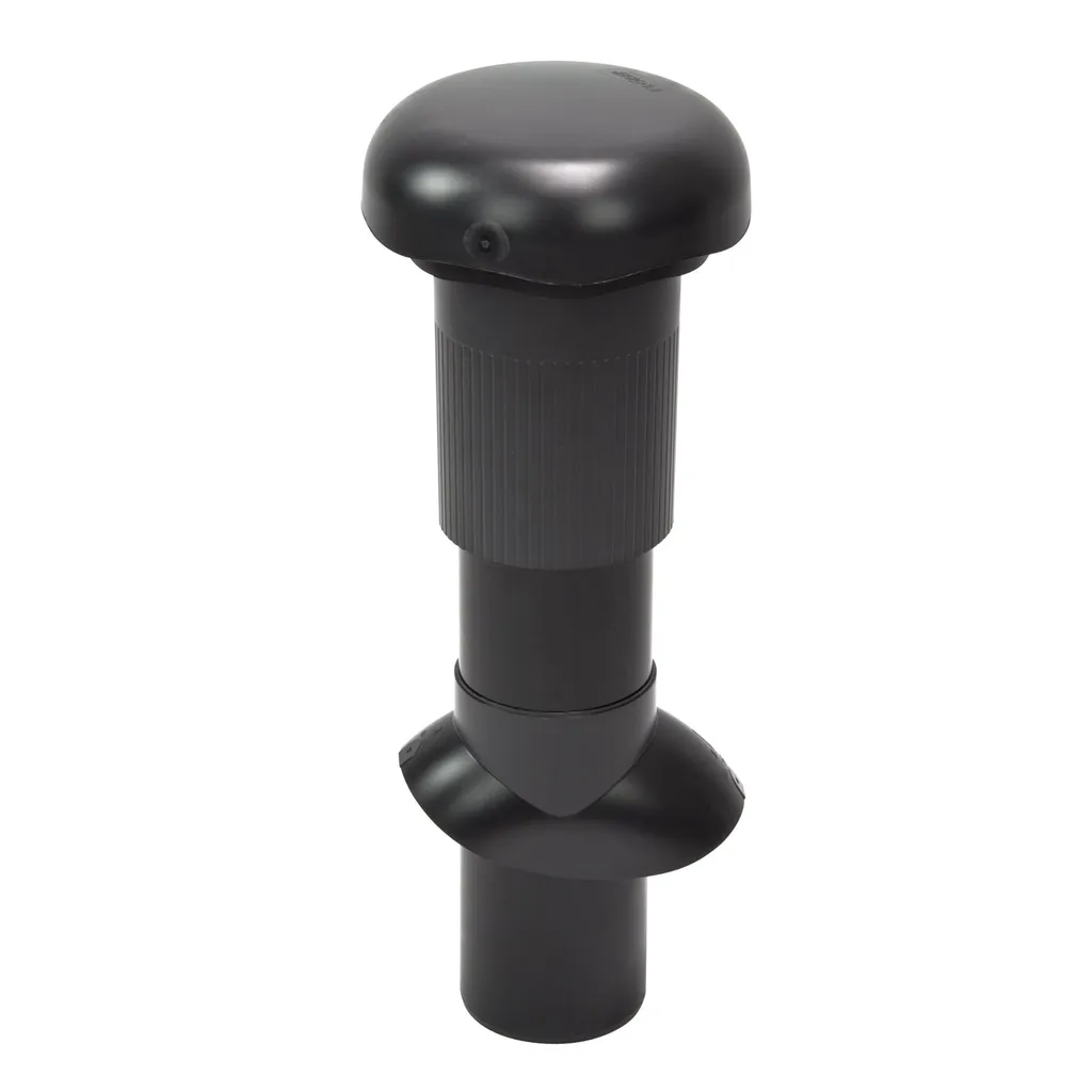 Klöber Entlüfterrohr Belüfterrohr DN100 Lang Anthrazit Grau Dachlüfter