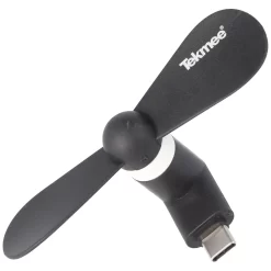 Mini-Ventilator Für Smartphones Mit USB-C Anschluss, Typ-C-Anschluss, Ventilator Für Smartphone, Farblich Sortiert