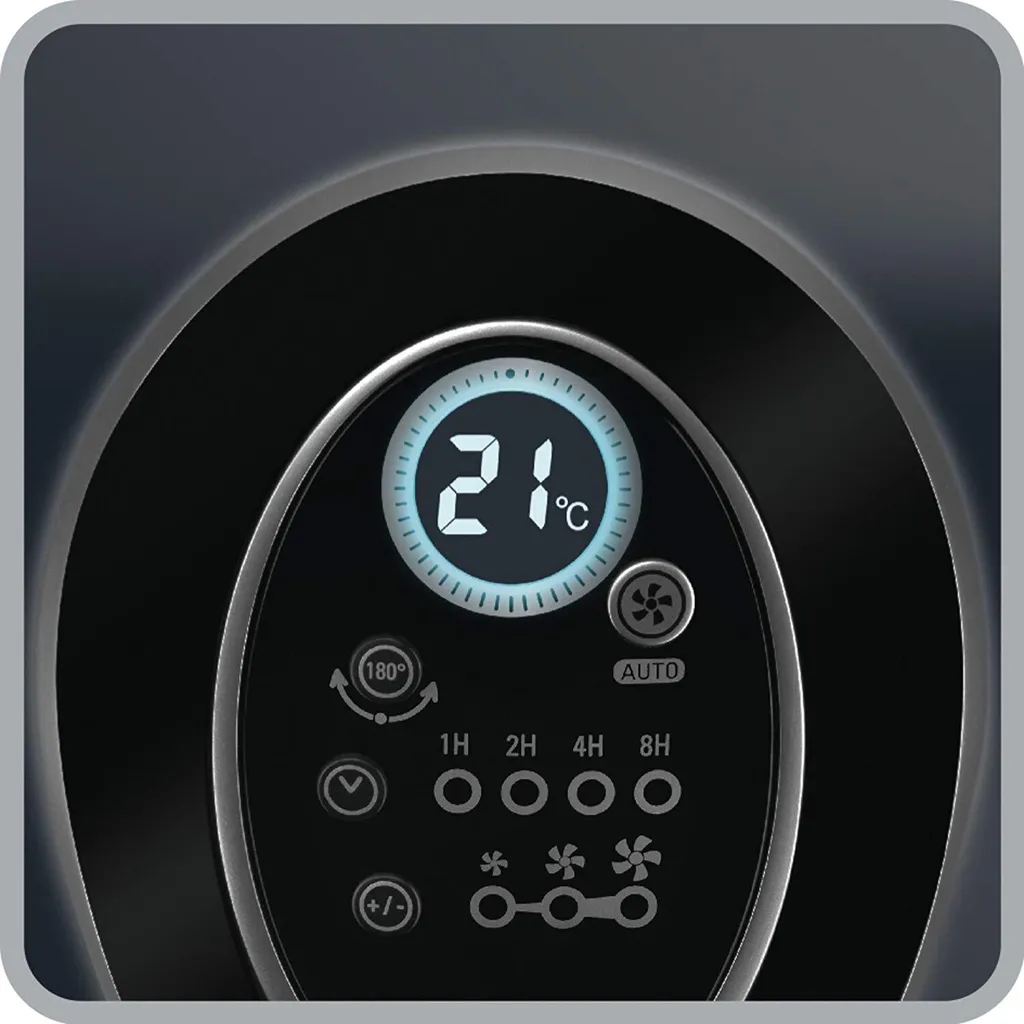 Rowenta VU 6670 F0 Turmventilator Schwarz/silber - Image 14