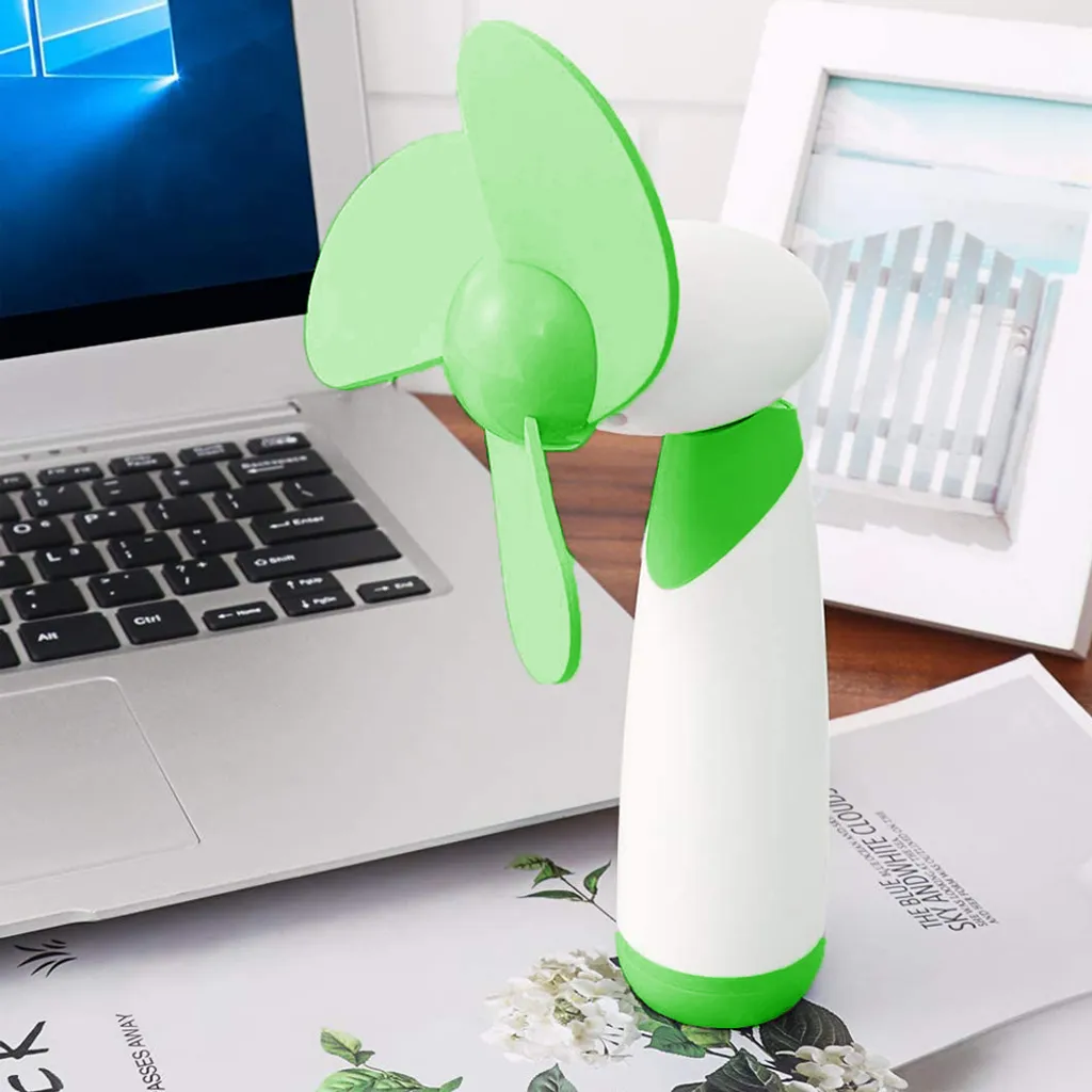Handventilator Batterie Mini Ventilator Der Weichschaum-Blades Lüfter - Image 8