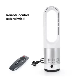 Ventilator Leise, Turmventilator Mit Fernbedienung, Mit Timer, 80°Oszillation, 8 Geschwindigkeitsstufne [A+++]