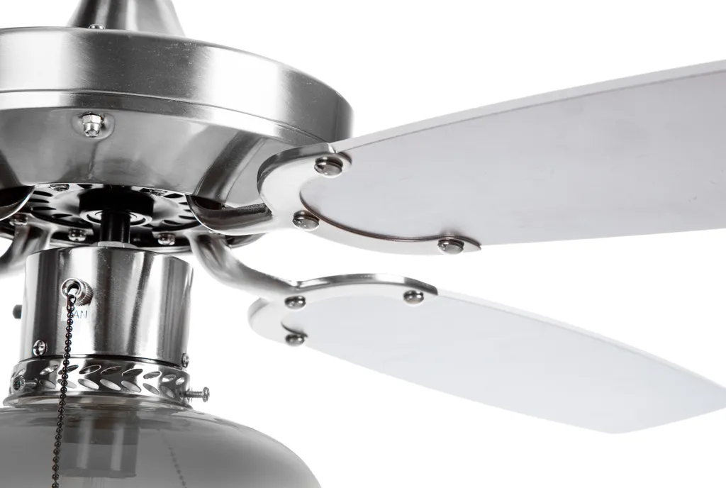 Nino Leuchten Deckenventilator FRANCO 4 MDF-Blätter, Vertstellbar, 68050101 - Image 3