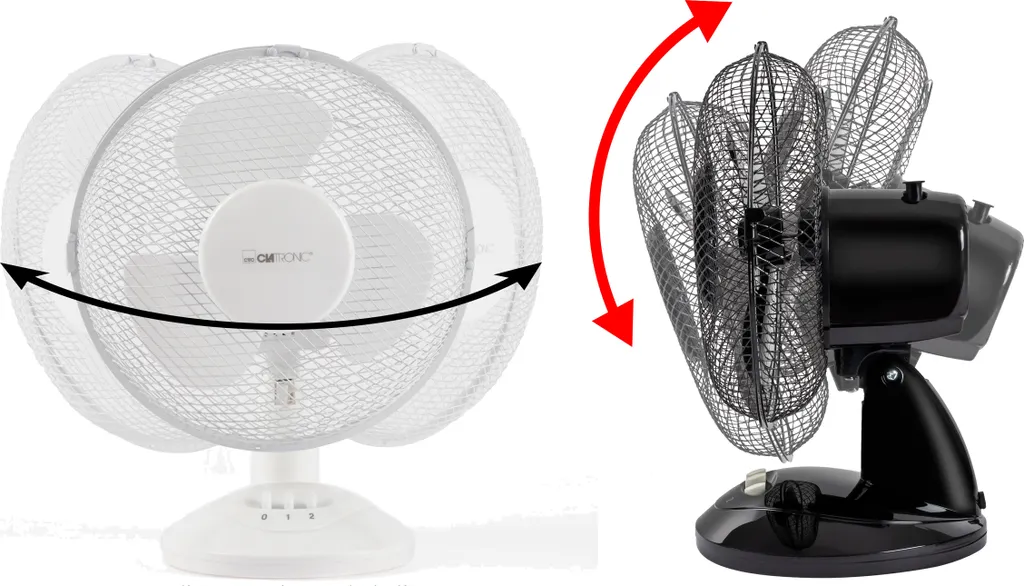 CLATRONIC Tisch-Ventilator VL 3602 Durchmesser: 300 Mm - Image 2