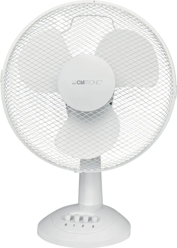 CLATRONIC Tisch-Ventilator VL 3602 Durchmesser: 300 Mm Weiß