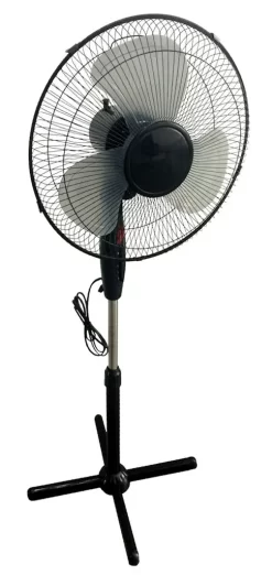 Standventilator Mit Nachtlicht Höhenverstellbar Von Ca. 105 Cm Bis 130 Cm -Durchmesser 40 Cm