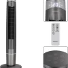 Monzana Turmventilator 6 Geschwindigkeitsstufen 120cm 3 Modi Timer Fernbedienung