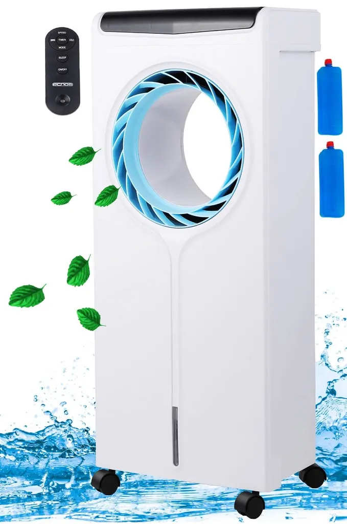 Echos Aircooler 4 L Wassertank | Fernbedienung | 3 Modi
