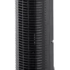 Bestron Turmventilator Mit 3 Geschwindigkeitsstufen, Inkl. 75° Oszillation-Funktion, Timer, Höhe: 78cm, 35W, AFT760Z, Farbe: Schwarz