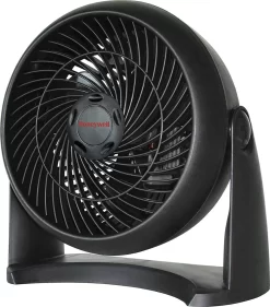 Honeywell HT-900E Kraftvoller Und Geräuscharmer Turbo-Ventilator, Schwarz